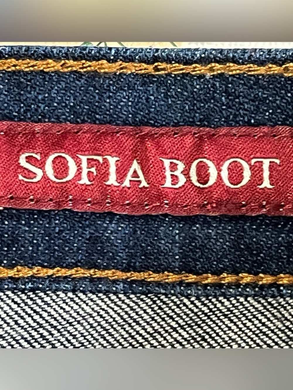 Lucky Brand Sofia Dark Blue Boot Cut Jeans sz 12/31 reg. NWT - Picture 11 of 14